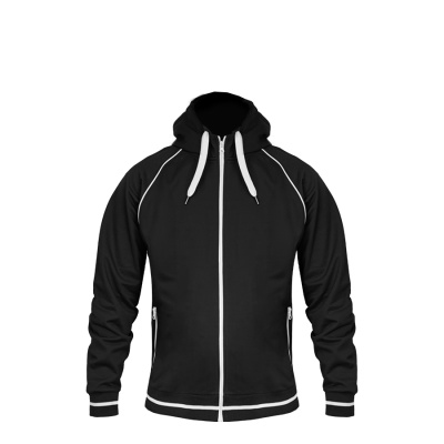 Толстовка мужская "COIMBRA" , черный, 3XL, 80% полиэстер, 20% хлопок, 320 г/м2