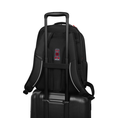 Рюкзак WENGER ALTAIR 15.6", черный, переработанный ПЭТ/Полиэстер, 32х21х44 см, 22 л.