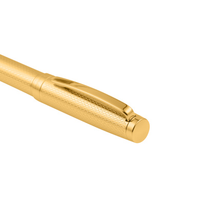 Ручка-роллер Pierre Cardin коллекция «ЛЮКС | GOLDEN». Цвет - золотистый. Упаковка B-1