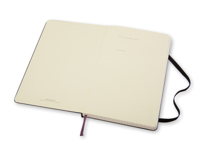 Записная книжка Moleskine Classic (в клетку) в твердой обложке, Large (13х21см), черный , размер A5