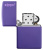 Зажигалка ZIPPO Логотип с фиолетовым матовым покрытием | Logo Purple Matte, латунь/сталь, фиолетовая, матовая, 38x13x57 мм Зажигалка ZIPPO Логотип с фиолетовым матовым покрытием | Logo Purple Matte, латунь/сталь, фиолетовая, матовая, 38x13x57 мм