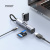 USB-хаб 7 в 1 USB-C - USB-A3.0 + 2хUSB-C + USB-C PD100Вт + HDMI + SD + microSD, серый, Deppa