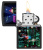 Зажигалка ZIPPO Кибергород с черным матовым покрытием | Cyber City Black Matte, латунь/сталь, черная 38x13x57 мм
