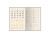 Ежедневник А5 датированный Boston 2026, бордовый с серым обрезом