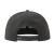 Бейсболка "SNAP BACK-S", 6 клиньев, пластик. застежка, т.серый, 100% перераб. полиэстер, 300 гр/м2