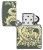Зажигалка ZIPPO Dragon Design с покрытием Green Matte, латунь/сталь, зеленая, матовая, 38x13x57 мм