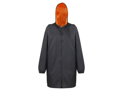 Дождевик Bi-color унисекс, оранжевый/черный , размер XL/2XL