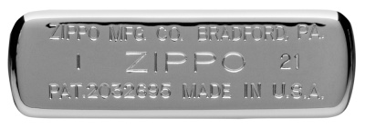 Зажигалка ZIPPO Винтаж серия 1937 года с покрытием матовый хром | Vintage™ Series 1937 Brushed Chrome, серебристая, 38x13x57 мм