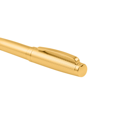 Ручка шариковая Pierre Cardin коллекция «ЛЮКС | GOLDEN». Цвет - золотистый. Упаковка B-1
