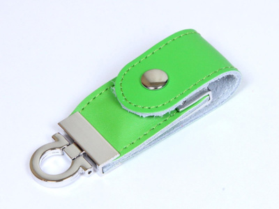 USB-флешка на 8 Гб в виде брелка, зеленый , размер 8ГБ
