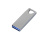 USB 2.0-флешка на 16 Гб с мини чипом, компактный дизайн, стильное отверстие для цепочки , размер 16ГБ