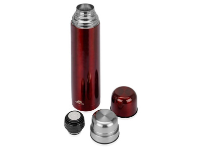 Вакуумный термос 1000 мл, красный , размер 1000 мл