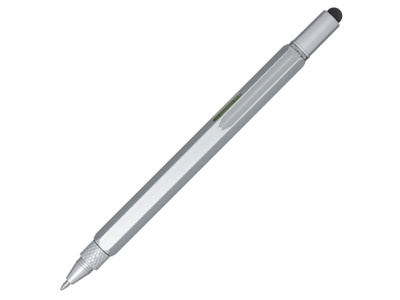 Dora многофункциональная ручка из переработанного алюминия - Серебряный , размер черный