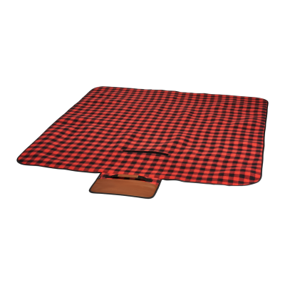 Флисовый плед Field & Co.® Buffalo Plaid Красный