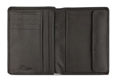 Портмоне BUGATTI ШЕДЕВР | BOMBA, с защитой данных RFID, коричневое, кожа козы/полиэстер, 10х2х12,5 см