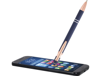 Nanna шариковая ручка с отделкой из розового золота - Синий (черные чернила) , размер черные чернила