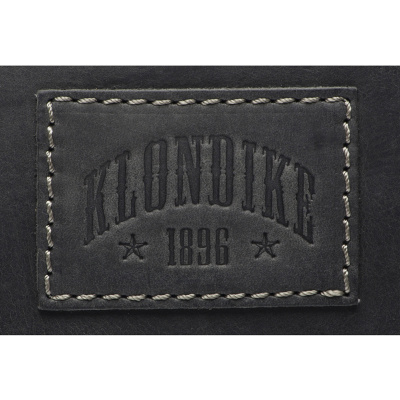 Портфель KLONDIKE Native, натуральная кожа в черном цвете, 40 х 11 х 31 см