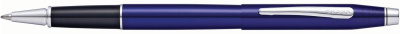 Ручка-роллер Cross Classic Century Translucent Blue Lacquer, цвет ярко-синий