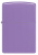 Зажигалка ZIPPO классическая с лавандовым матовым покрытием | Smoky Lavender Matte, латунь/сталь, лавандовая, матовая, 38x13x57 мм