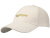 Hutton 6-панельная бейсболка из переработанного хлопка - Sandstone