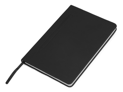 Блокнот А5 Magnet 14,3*21 с магнитным держателем для ручки, черный , размер A5