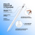 Стилус активный Magic Pencil Pro для iPad, белый, Deppa