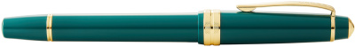Перьевая ручка Cross Bailey Light Polished Green Resin and Gold Tone, перо F
