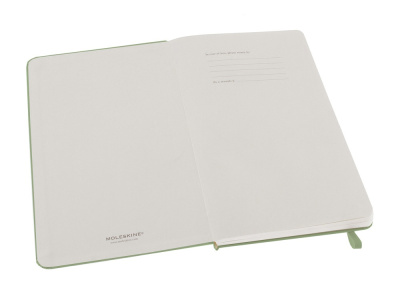 Записная книжка Moleskine Classic (в линейку) в твердой обложке, Large (13х21см), фисташковый , размер A5
