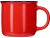 Кружка с каймой Countryside M, красный 410ml , размер M
