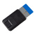 Магнитный картхолдер с подставкой Сета, кольцо в комплекте, черный