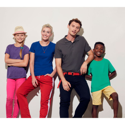 Поло "Iconic Polo", голубой, S, 65% полиэстер 35% х/б, 180 г/м2