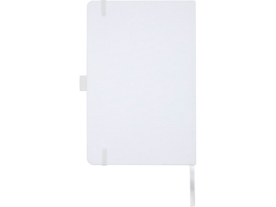 Блокнот Honua форматом A5 из переработанной бумаги с обложкой из переработанного ПЭТ, белый