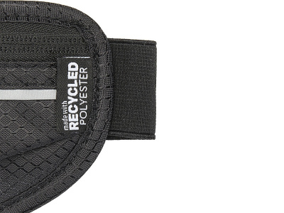 Доман поясная сумка для бега из переработанного материала GRS, черный