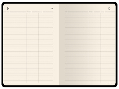 Ежедневник А5 недатированный Megapolis Velvet Flex, синий , размер A5