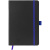 Блокнот ColorNote Black, твердая обложка A5, 80 листов, черный с синим