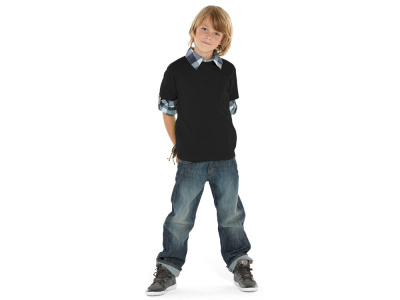 Футболка Heavy Super Club детская, черный , размер 12