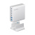 Зарядная станция 4xUSB Type-C, 2xUSB, PD, QC, 160Вт, белый, Deppa
