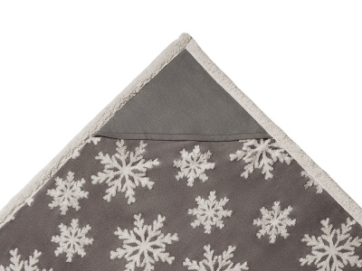 Плед Snowflake новогодний