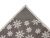 Плед Snowflake новогодний