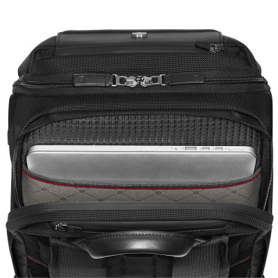 Рюкзак VICTORINOX Architecture Urban2 Deluxe Backpack 15”, черный, полиэстер/кожа, 31x23x46 см, 23 л