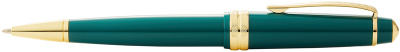 Шариковая ручка Cross Bailey Light Polished Green Resin and Gold Tone