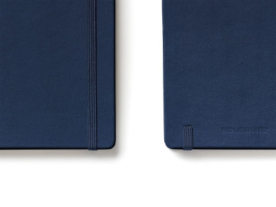 Записная книжка Moleskine Classic (в линейку) в твердой обложке, Large (13х21см), синий , размер A5