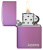 Зажигалка ZIPPO Classic с покрытием Abyss™, латунь/сталь, фиолетовая с логотипом, 38x13x57 мм Зажигалка ZIPPO Classic с покрытием Abyss™, латунь/сталь, фиолетовая с логотипом, 38x13x57 мм