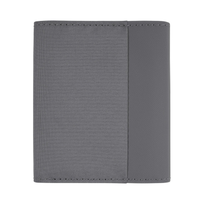 Бумажник VICTORINOX Travel Essentials Tri-Fold Wallet, серый, полиэстер, 9x2x10 см