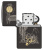Зажигалка ZIPPO Western с покрытием High Polish Black, латунь/сталь, черная, глянцевая, 38x13x57 мм