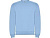 Свитшот с начесом Clasica унисекс, небесно-голубой , размер S