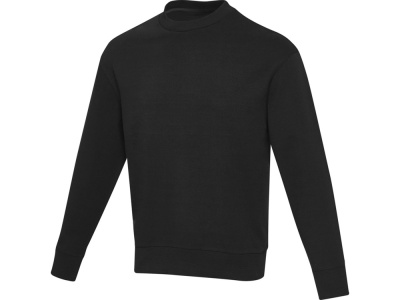 Jet унисекс Aware™ свитер с круглым вырезом из переработанных материалов - сплошной черный , размер L