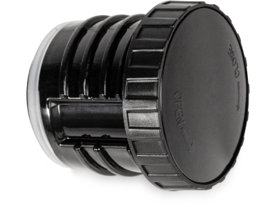 Термос Relaxika 101 (1 литр), черный (без лого) , размер 1000