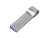 USB 2.0-флешка на 64 Гб с мини чипом, компактный дизайн, боковое отверстие для цепочки , размер 64ГБ
