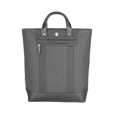 Сумка-рюкзак VICTORINOX Architecture Urban2 2-way Carry Tote 15'',серая,полиэстер/кожа,40x15x40см,20л
